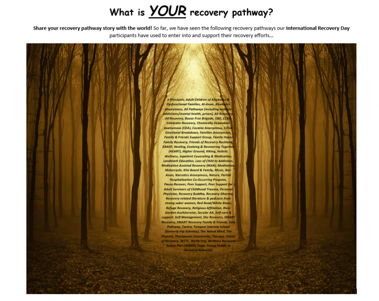 What is YOUR recovery pathway?